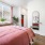 bedroom with oversized window