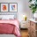 furnished bedroom with bright window